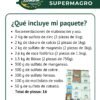 Minerales, sales y roca para enriquecer 180 litros de biol