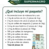 Paquete de minerales para elaborar biofertilizante biol supermagro 200 litros