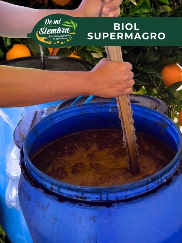 Paquete de minerales para elaborar biofertilizante biol supermagro 100 litros