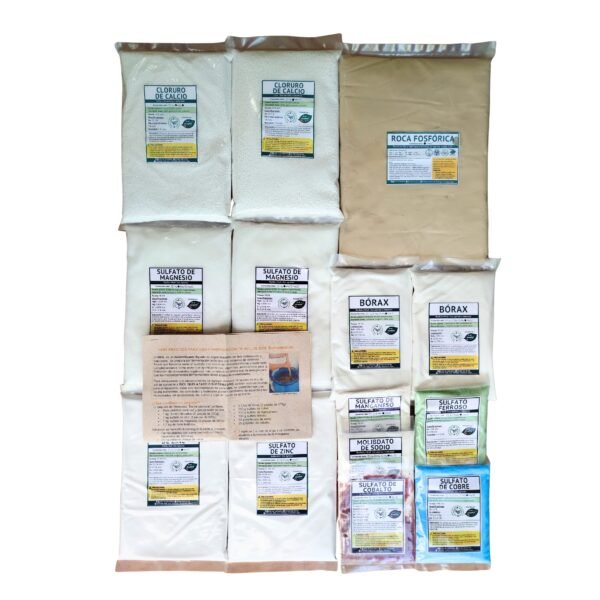 Paquete de Minerales Biol Supermagro 100L - Nutrición Orgánica Completa
