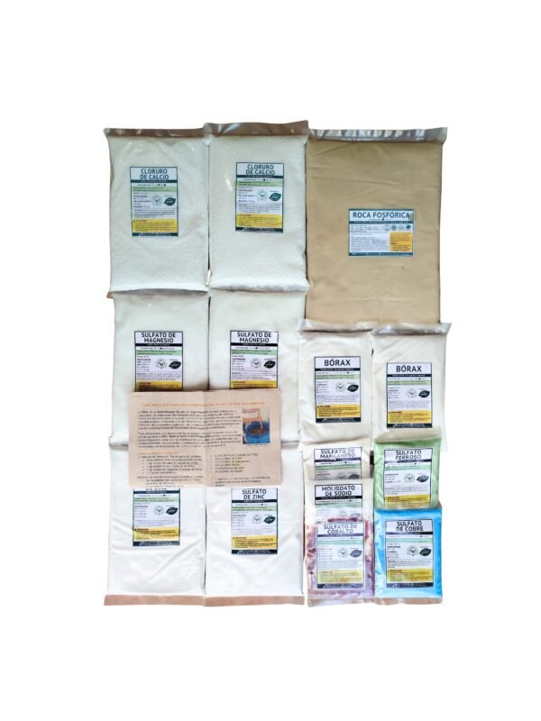 Paquete de Minerales Biol Supermagro 100L - Nutrición Orgánica Completa