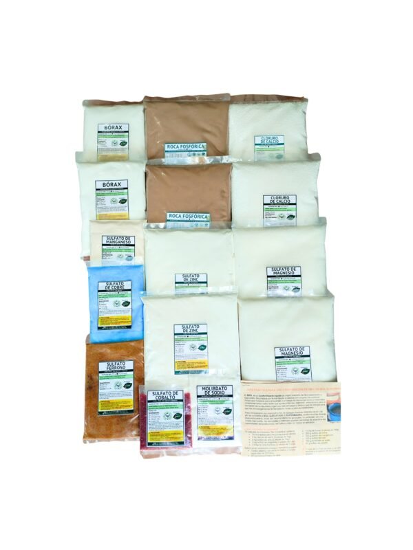 minerales,sales y roca para enriquecer 200 litros de biol ml (2)