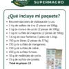 Minerales,sales y roca para enriquecer 90 litros de biol