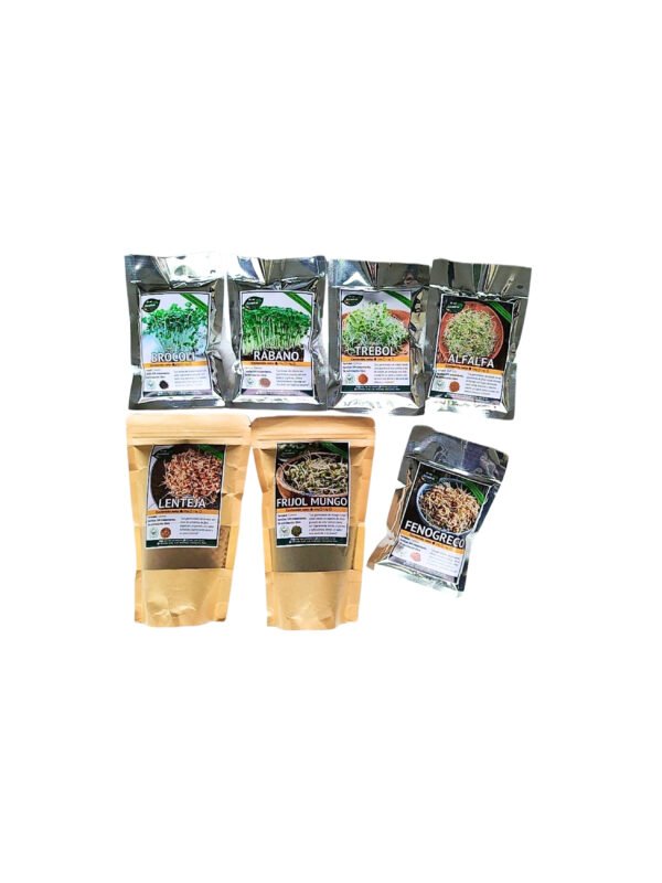 Paquete de semillas para germinados (cultivo en agua)