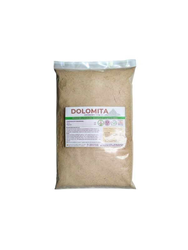Dolomita malla 80 mesh 1 kg Dolomita malla 325 mesh 1 kg