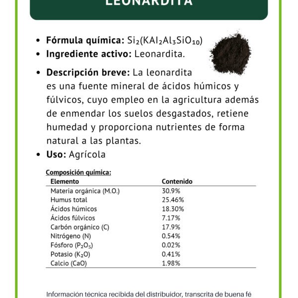 Leonardita Malla 325 Mesh Informacion 600x600