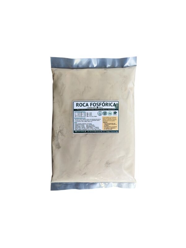 Roca fósforica micronizada malla 325 mesh 1.3 kg