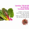 acelga rainbow semillas informaciÓn