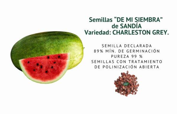 sandia charleston semillas informaciÓn