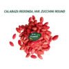 calabaza redonda zucchini round semillas 2